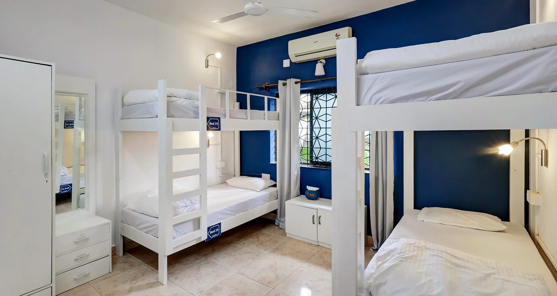 Mixed Dormitory Hostel near Anjuna Beach
